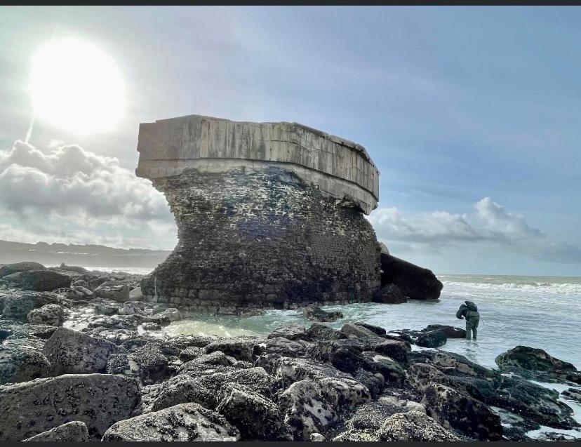 Le Brise Lame Maison Neuve A 2 Pas De La Plage Le Portel Esterno foto